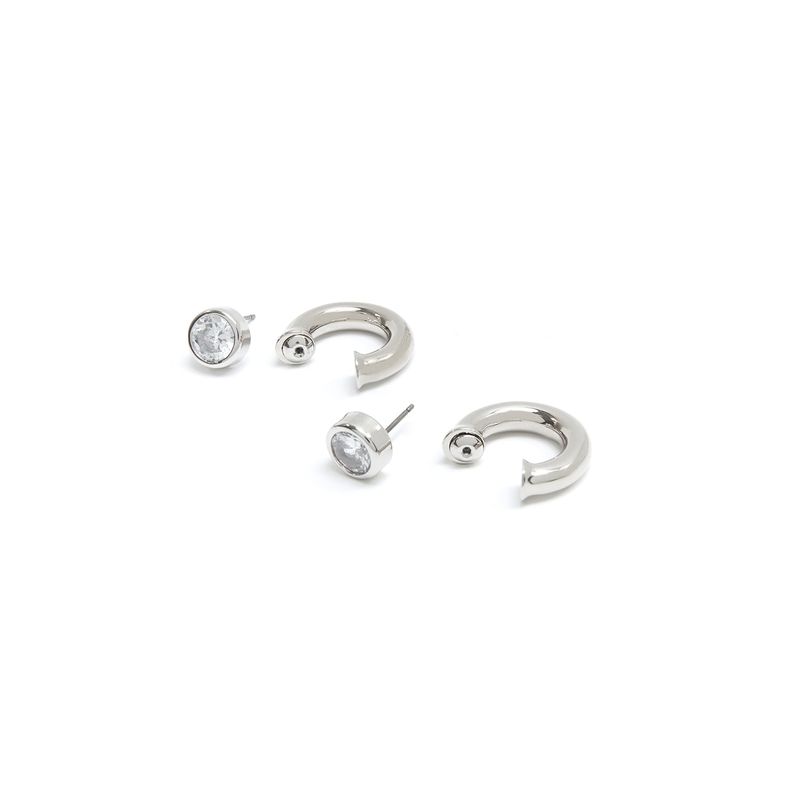 One Point Hoops_Silver