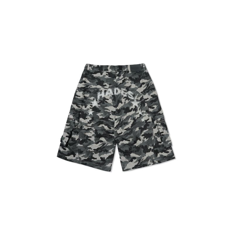 HADES HUNTER KHAKI CAMO SHORTS