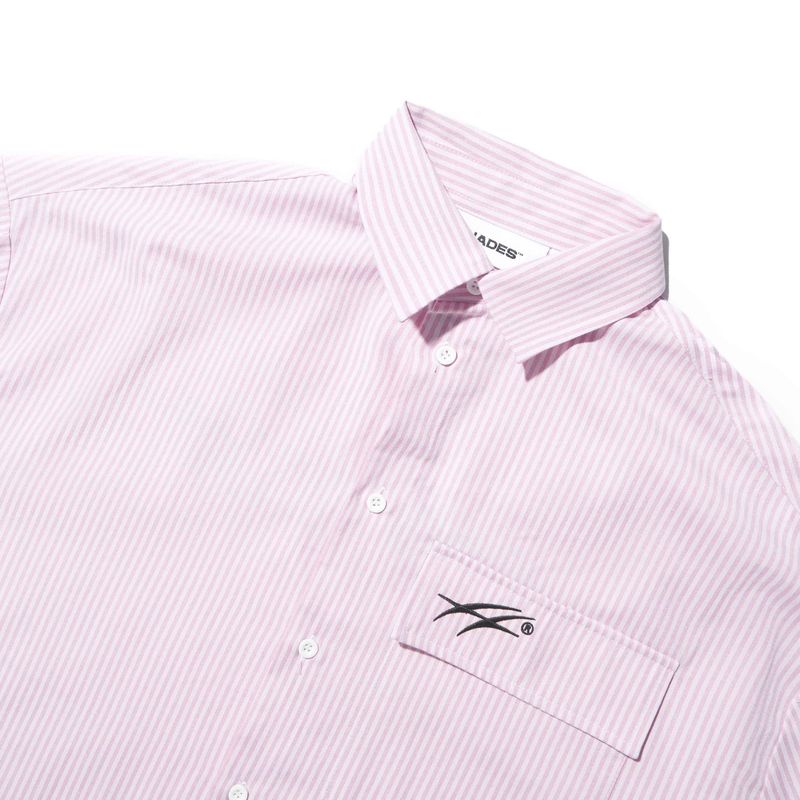 HADES STRIPED SOLID SHIRT