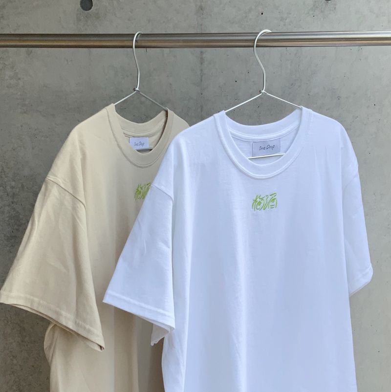ふくだ 梅酒刺繍T-shirt