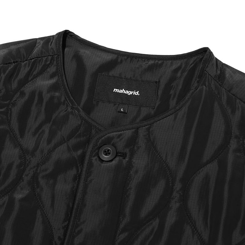 BASIC LOGO QUILTED JACKET