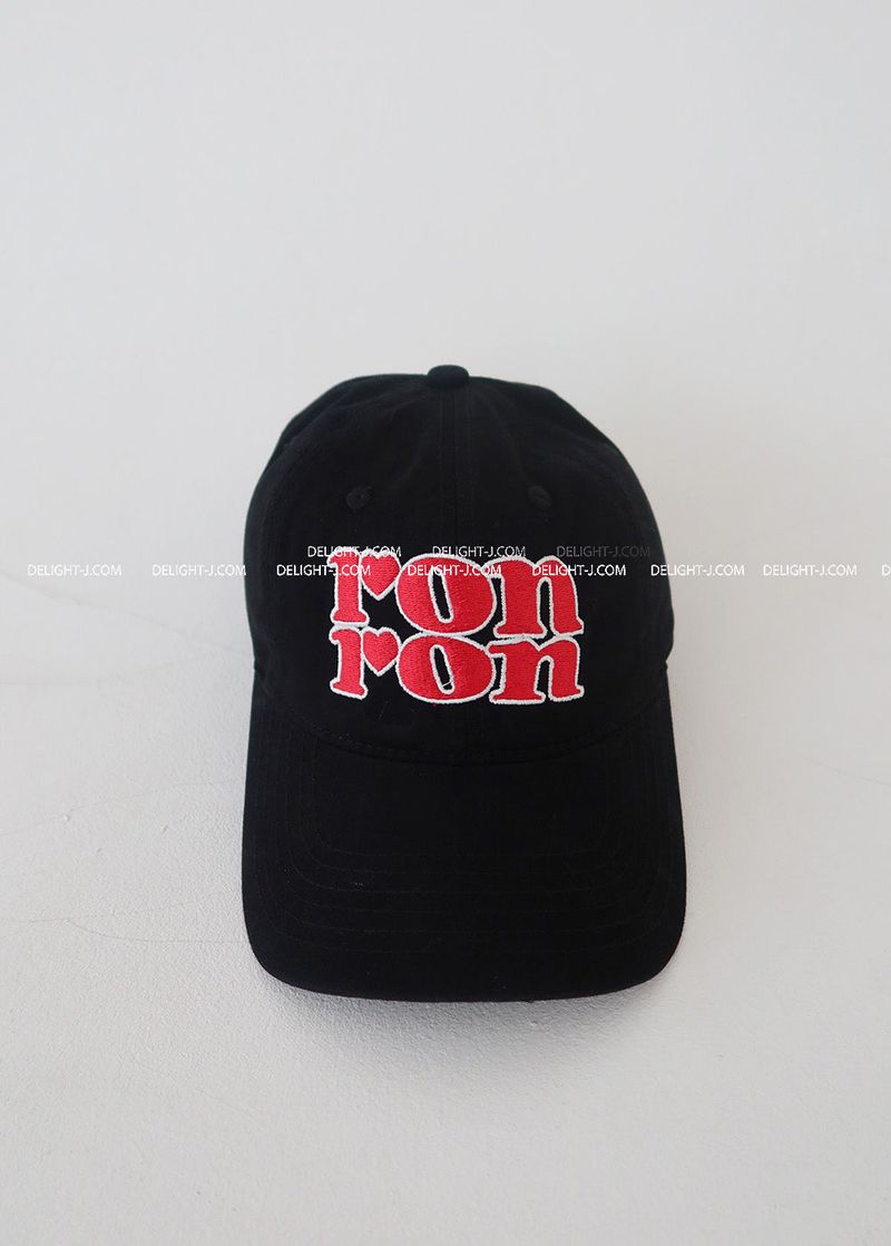Loving kitsch lettering ball cap