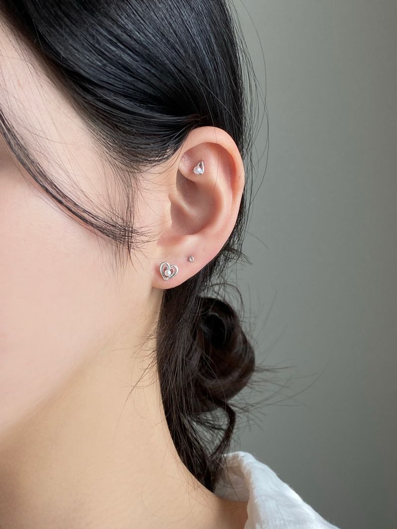 Pearl royal piercing / 2 option / 3 colors