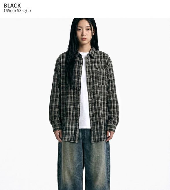 Daily Casual Check Shirt