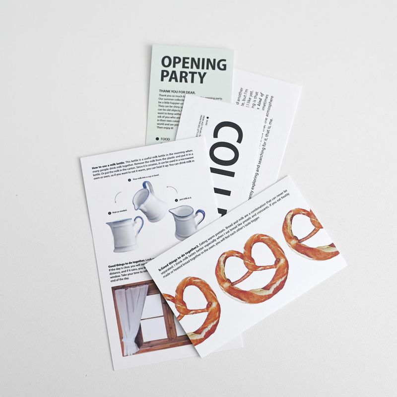 Collect sticker package
