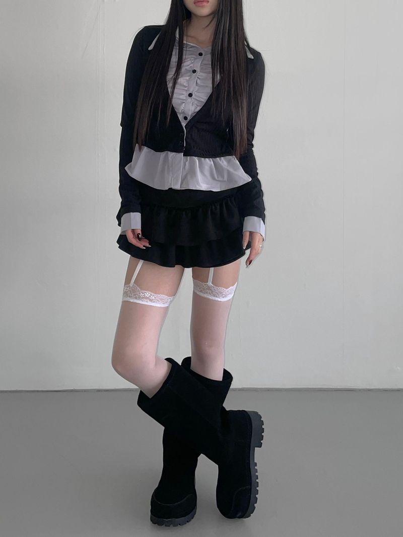 snow winter suede boots(3 color) 