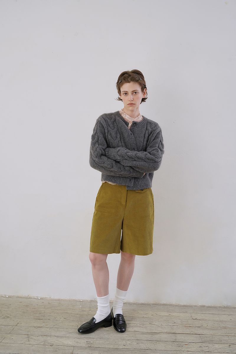 Vern corduroy pants_olive