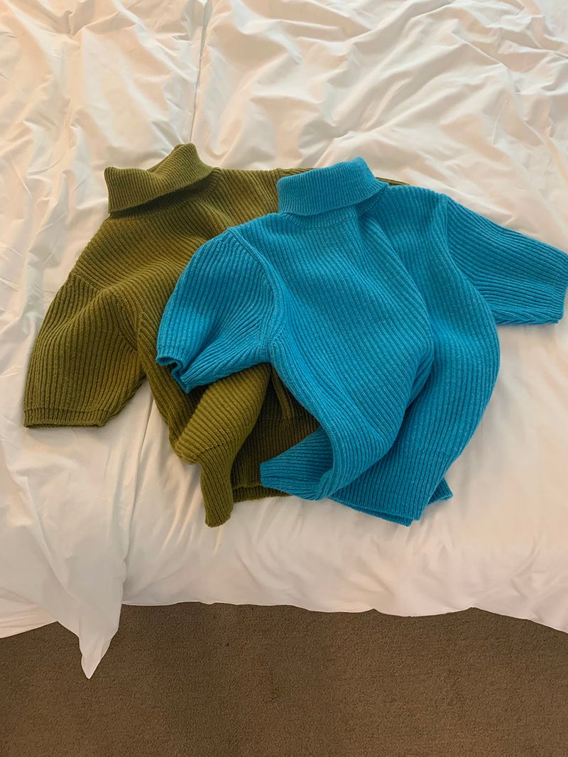 realyellow（リアルイエロー）の「[YELLOMOI] Laurent half polar - knit（Tops）」