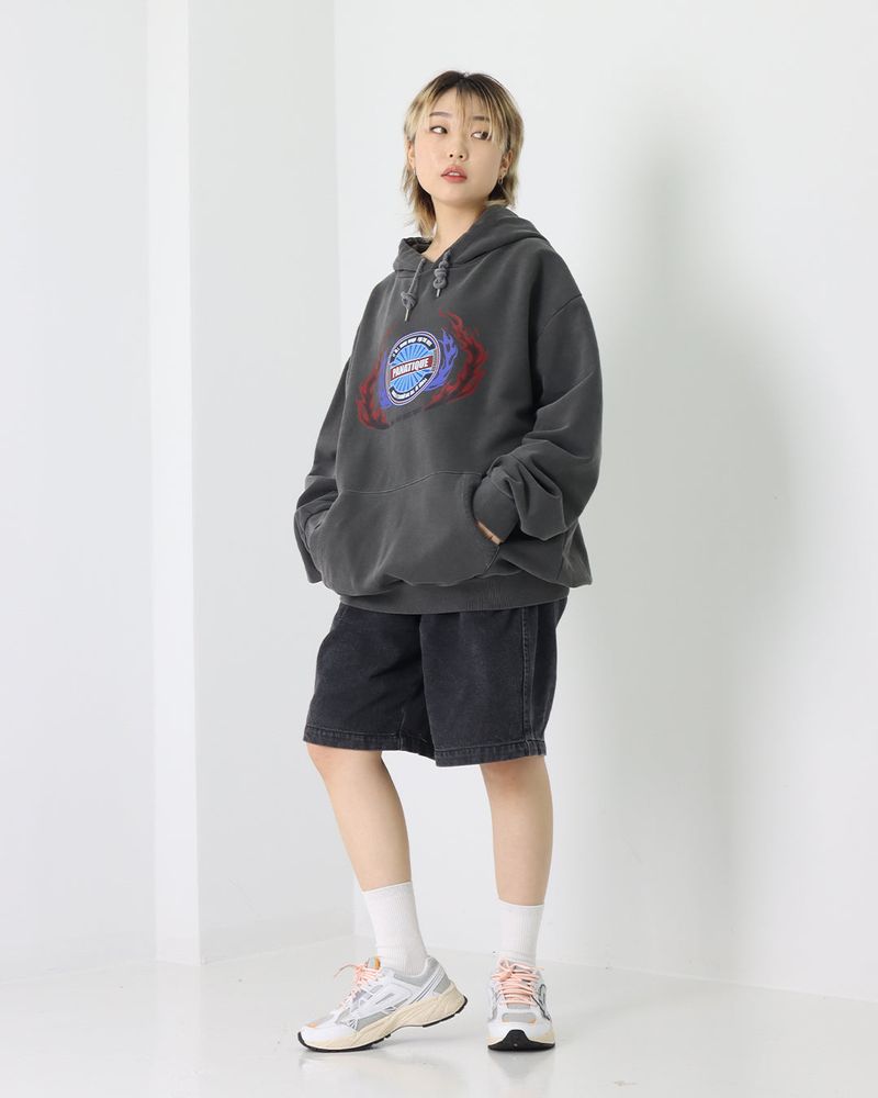 PANATIQUE（パナティーク）の「Flame Pigment Hoody（Tops）」
