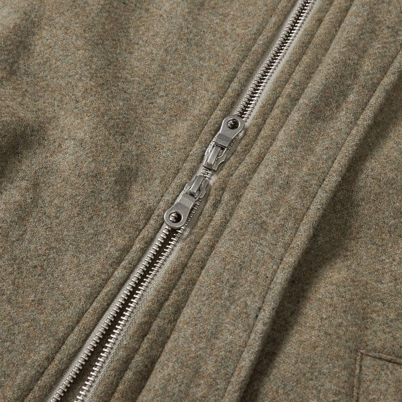 Machete wool blouson / Taupe melange