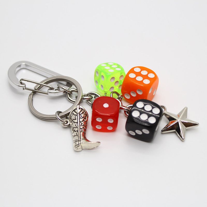 dice key ring