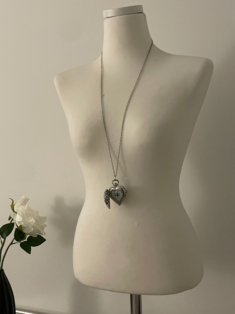 Vintage Secret Watch Necklace