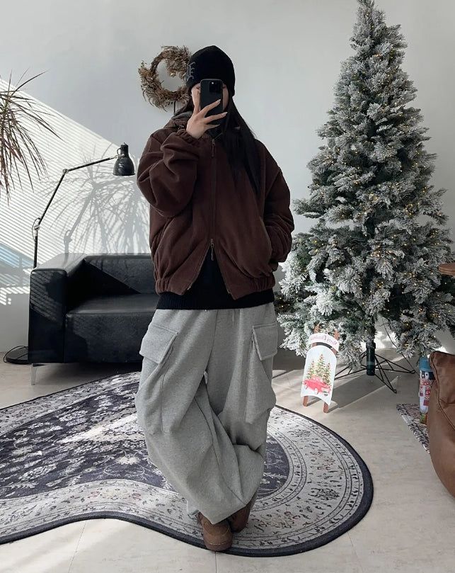 Dihen Big Cargo Wide Pants