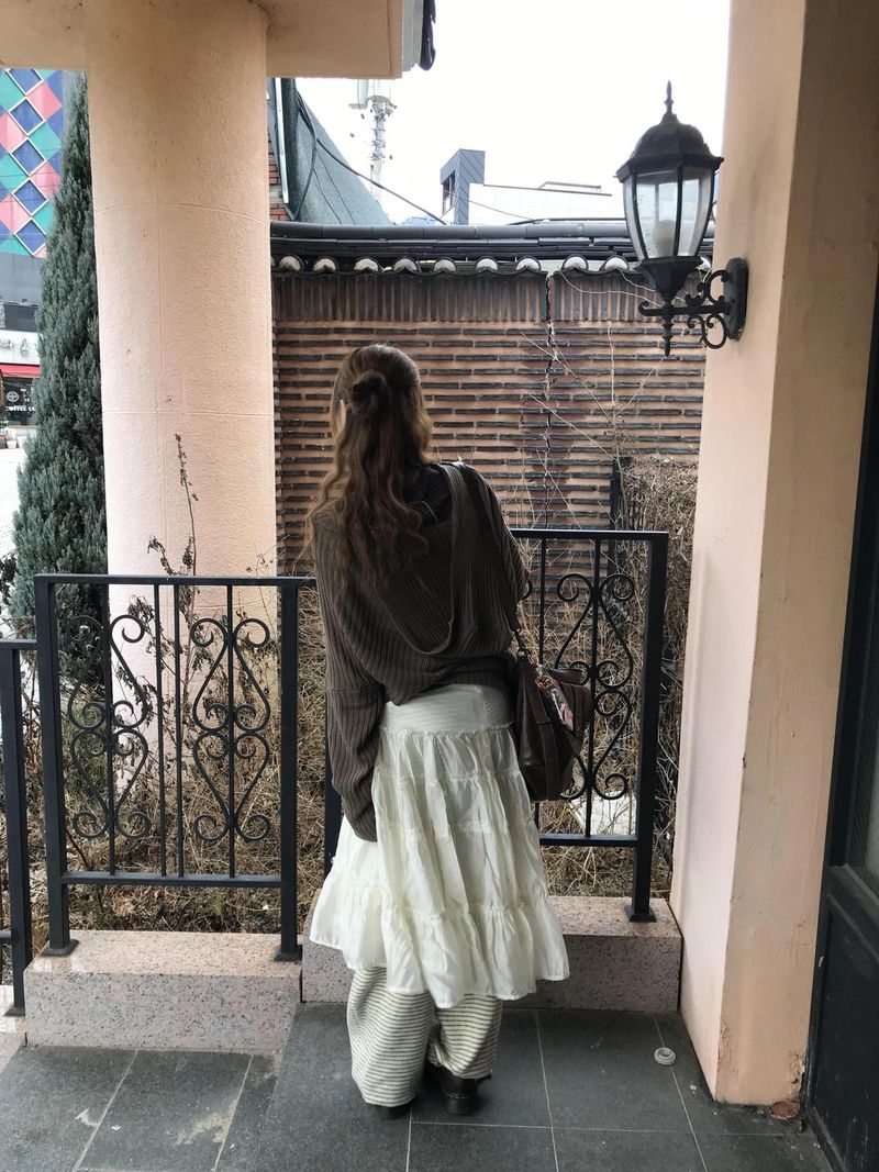 oka off-shoulder hoodie