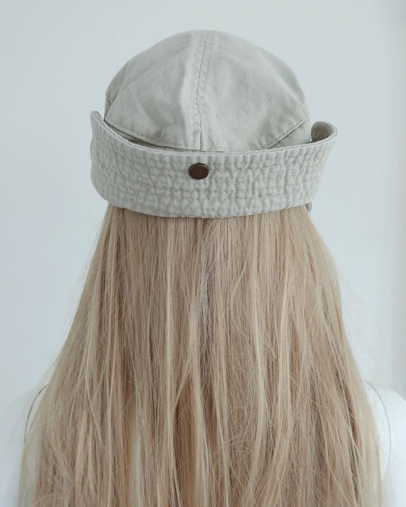 LOW WASHING BUCKET HAT