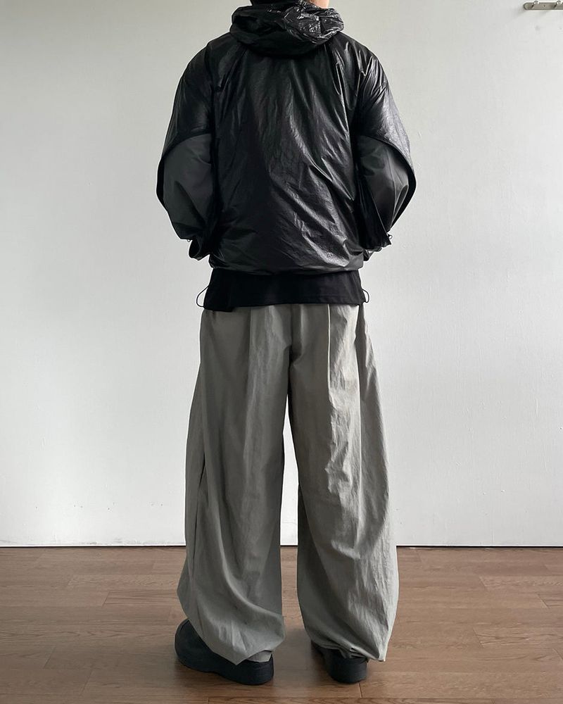 Oft Pintuck Nylon Pants