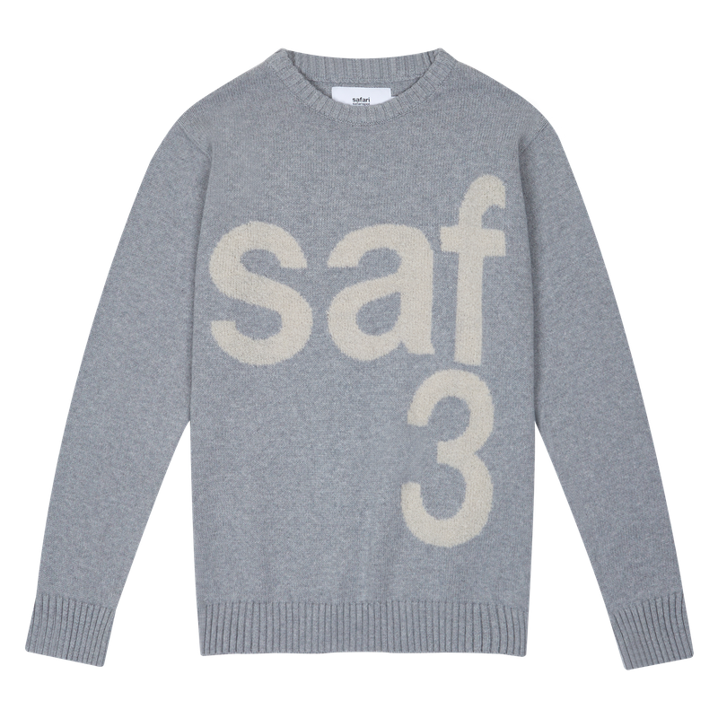 safarispot（サファリスポット）の「BASIC SAFARI KNIT (GRAY)（Tops）」