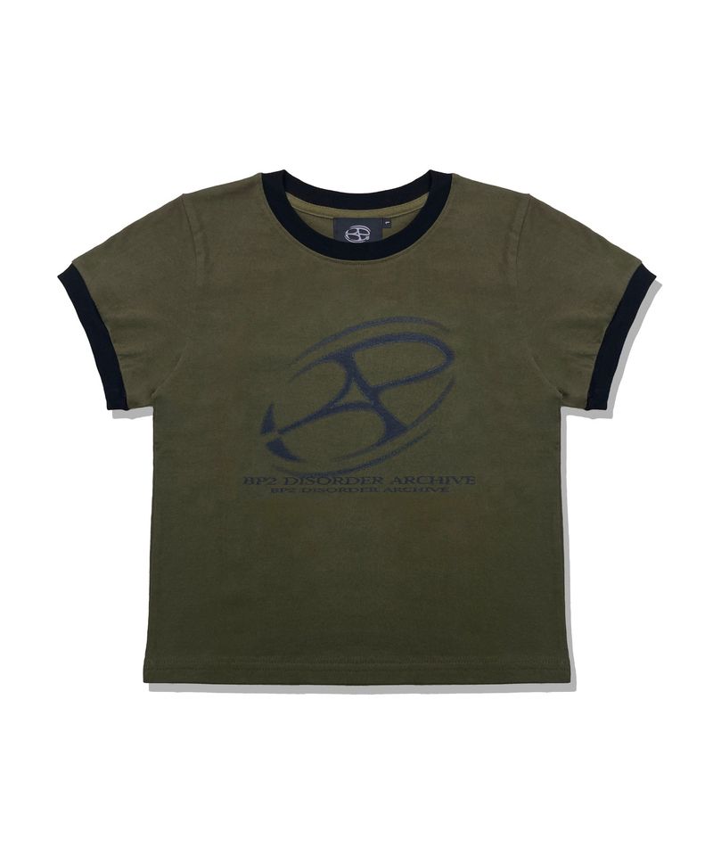  BIG GRAPHIC LOGO CROP TEE KAIKI