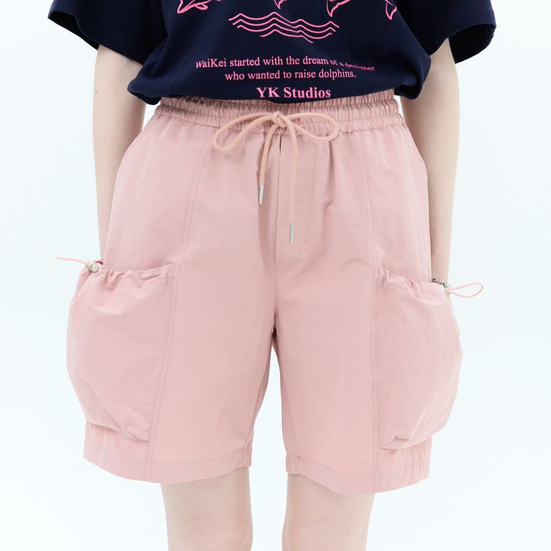 WaiKei（ワイケイ）の「Nylon stringpocket banding short pants（Pants）」