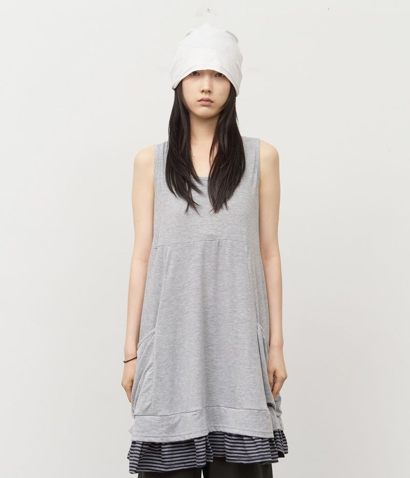 HIFIFNK(ハイファイファンク)の「(W) Basil Pocket Onepiece(Dresses)」
