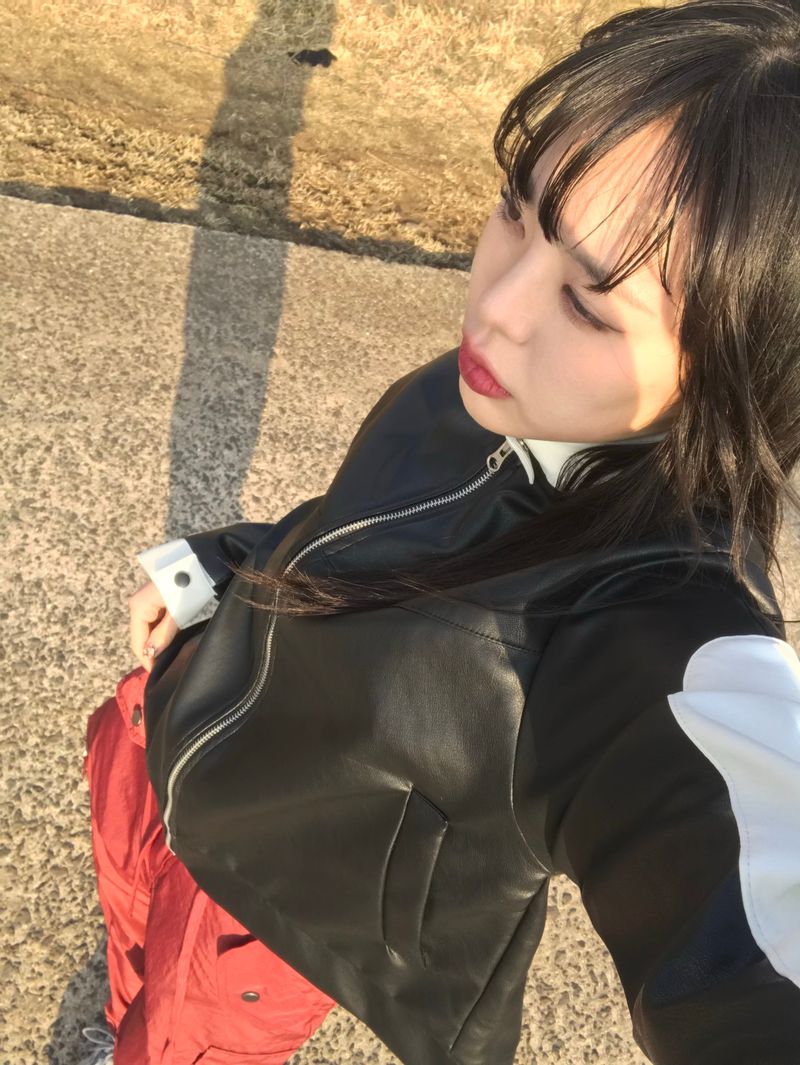 Shadow leather jacket