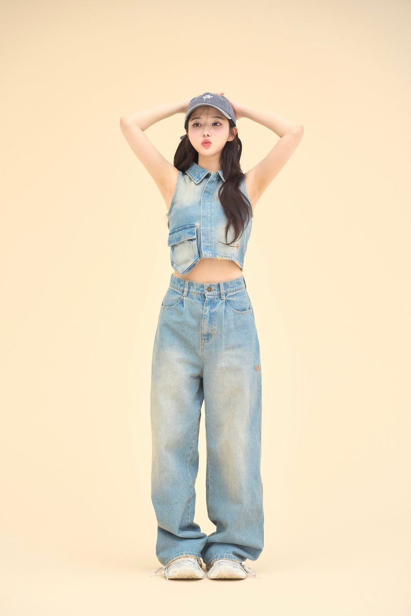 デニムベスト / denim vest