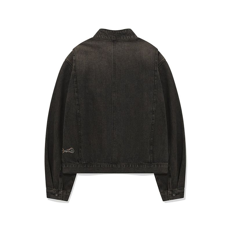 Wallet denim jacket / Vintage black