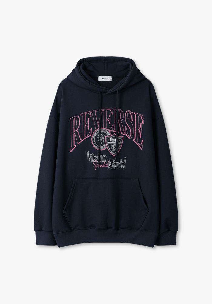 LU Reverse Printing Overfit Hoody