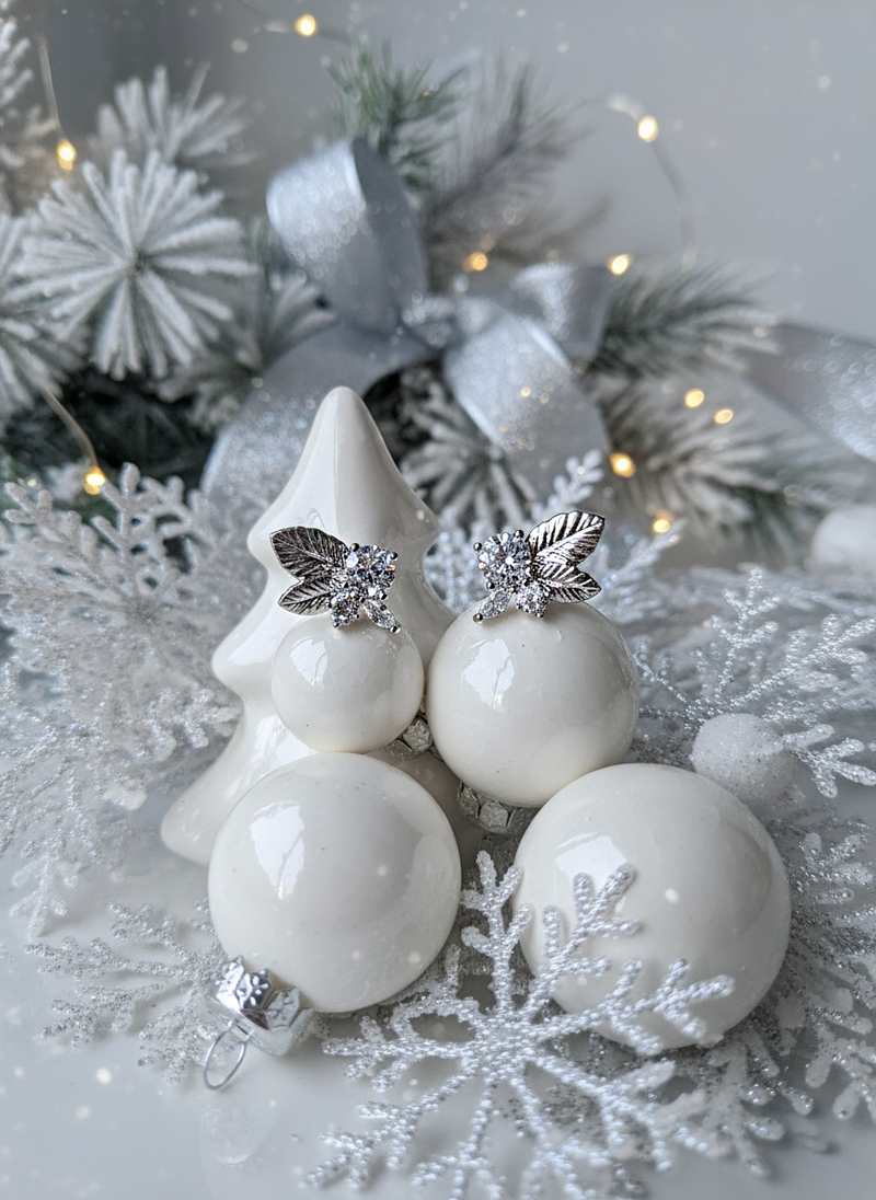 Elf Leaves Piercing - Silver Color
