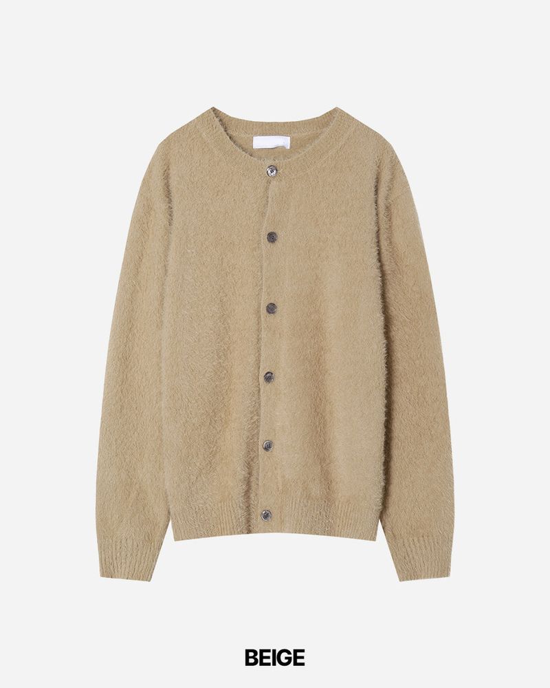 Pilling Angora Knit Cardigan