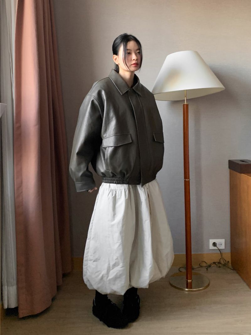  BALLOON PADDED SKIRT