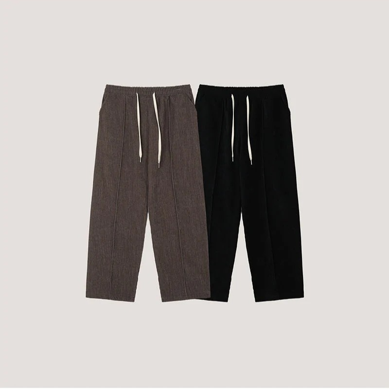 [SET UP가능] Velvet wide training pants(2color)