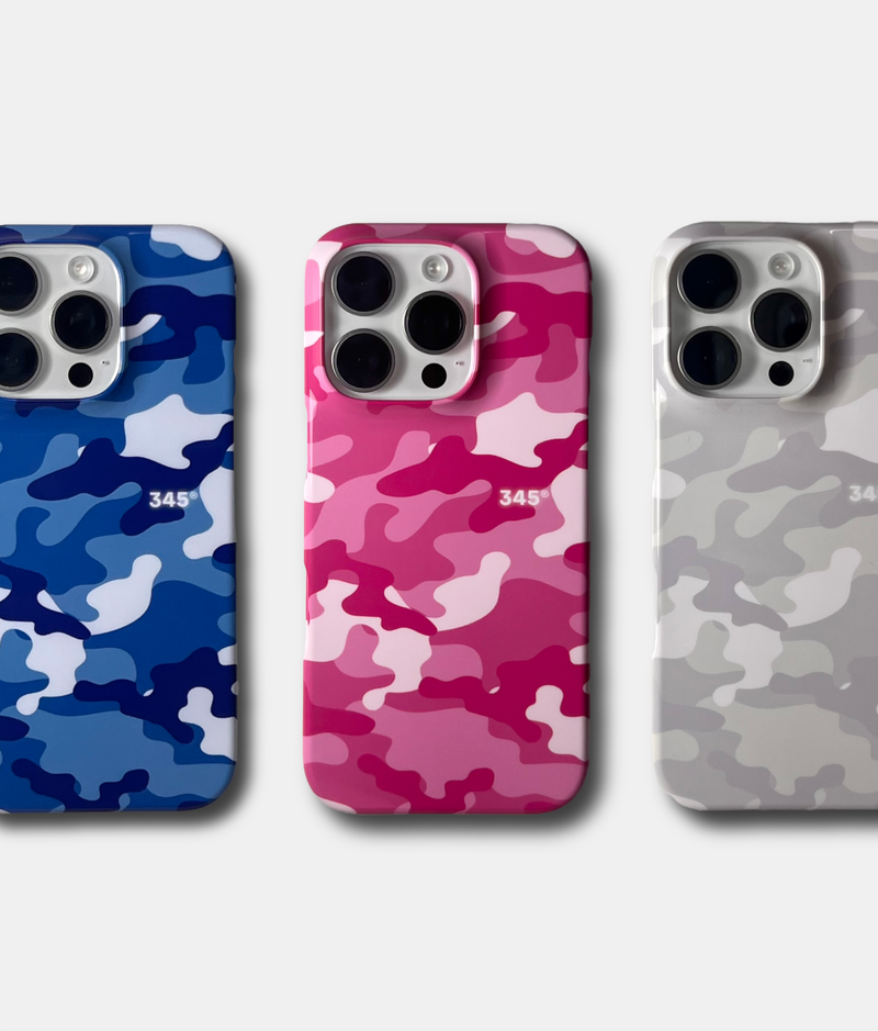 [PINK] CAMOUFLAGE Hard Case / TREEFORFIVE345
