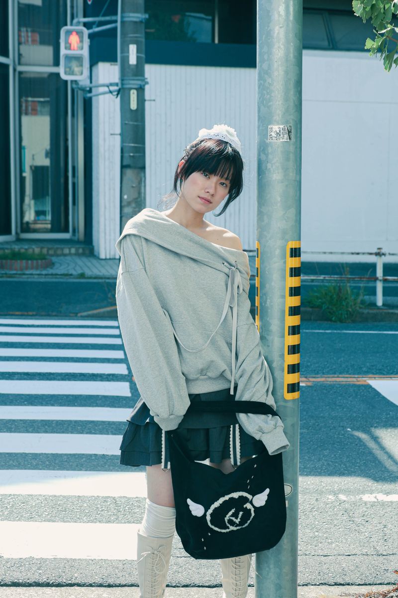 angel furlogo suedebag
