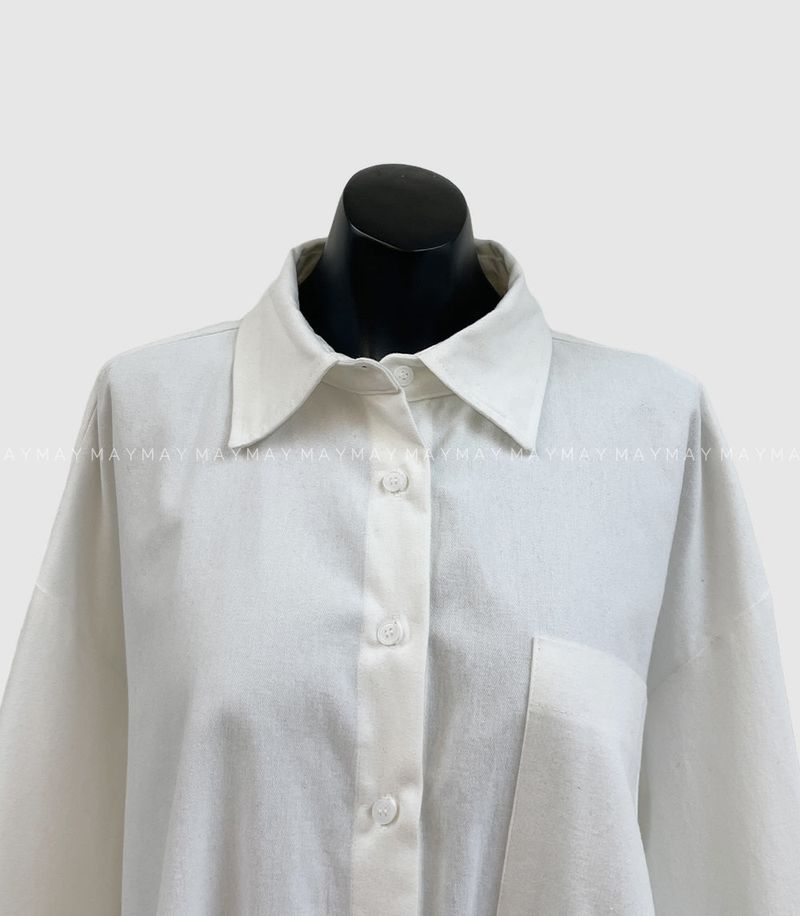 Peach Napping Oversized Fit Shirt