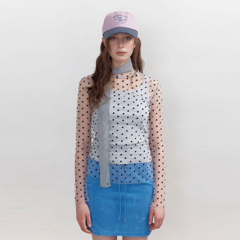 Sunlit（サンリット）の「PETIT SCARF (GREY)（Fashion Accessories）」