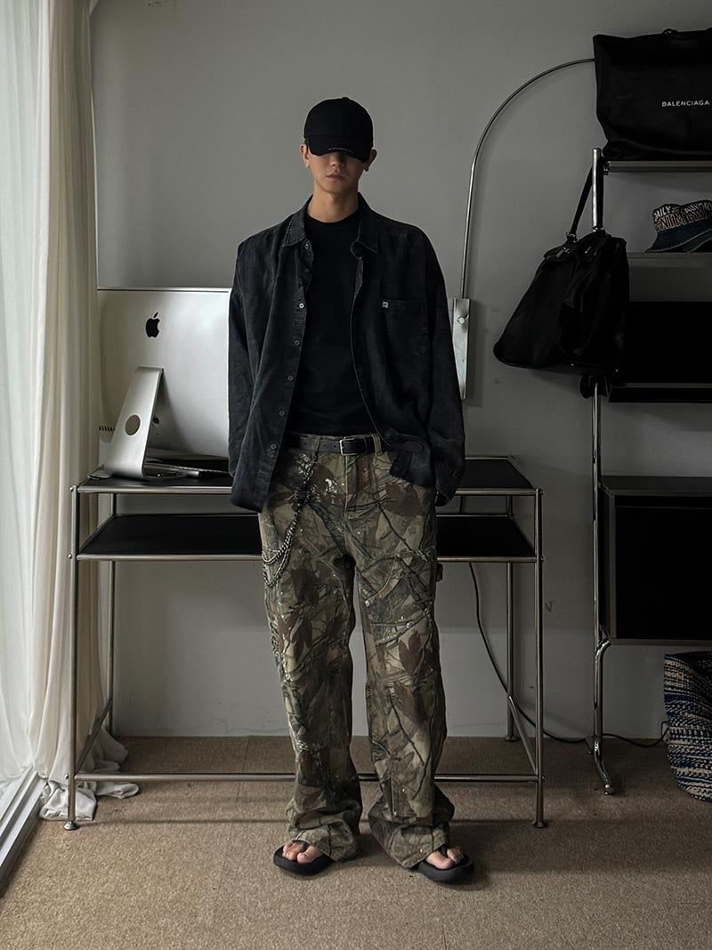 ASCLO Real Camouflage Carpenter Pants