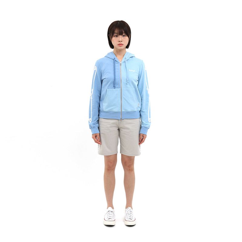 1/2 SAFETY ASURA HOOD ZIP UP (SKY/BLUE)