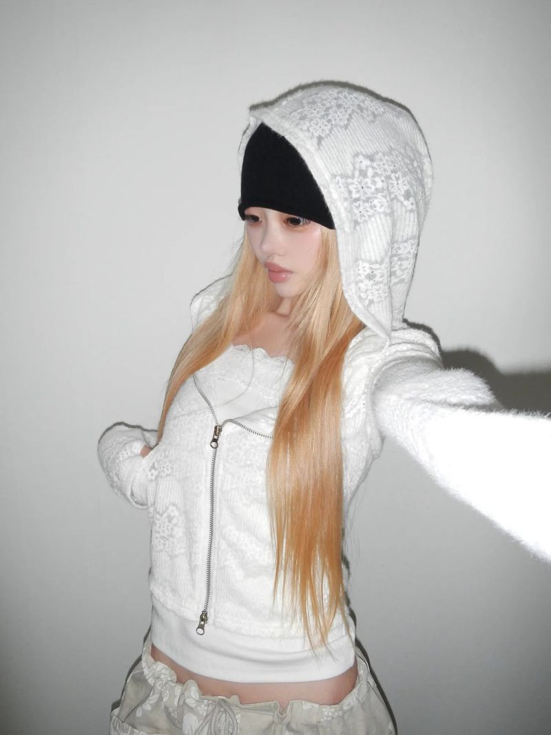 THEAIRTOWN（ザエアータウン）の「wool fur knit hz(2 color)（Tops）」