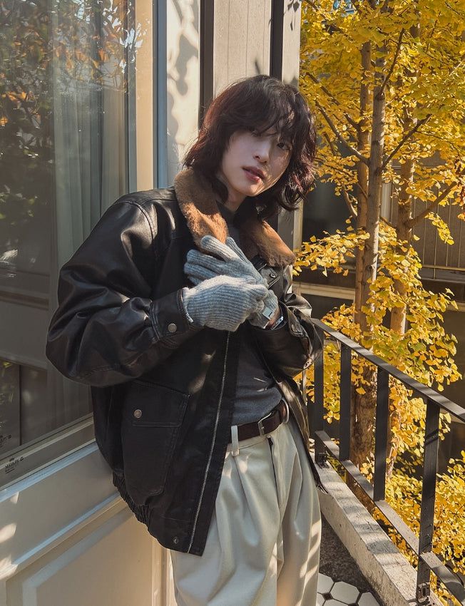 By Leather Mustang Jacket