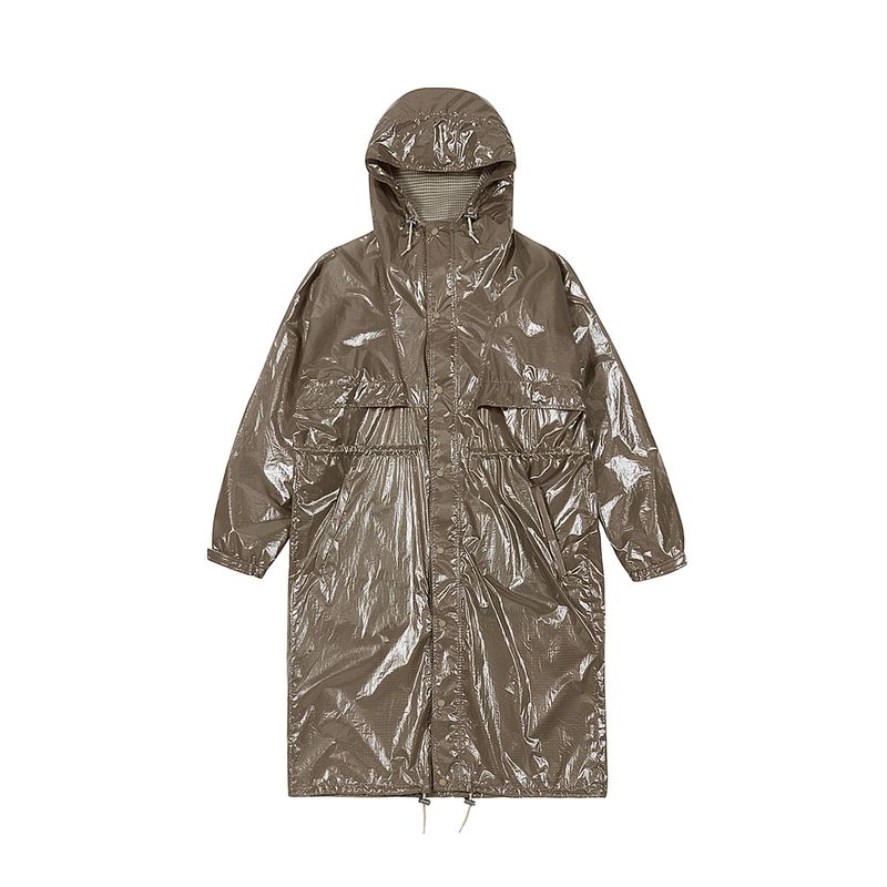 [24SS LSD COLLECTION] Hooded Nylon Raincoat_Brown