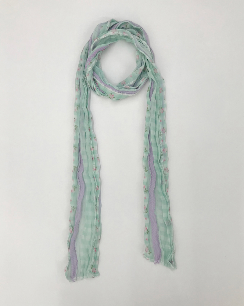 Fiore check muffler (2color)