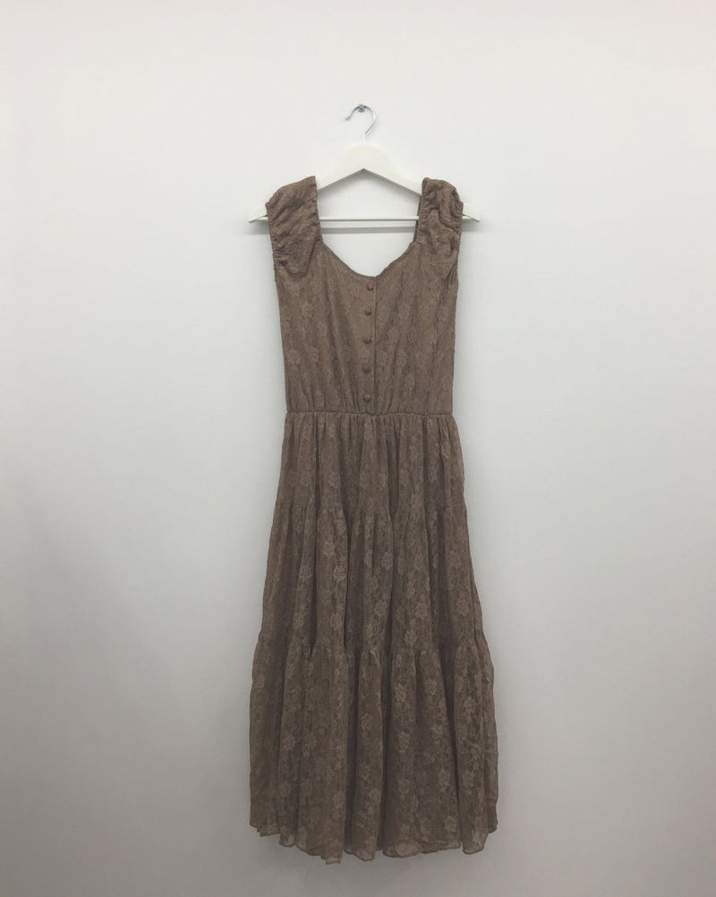Kafka lace long one-piece (3color)