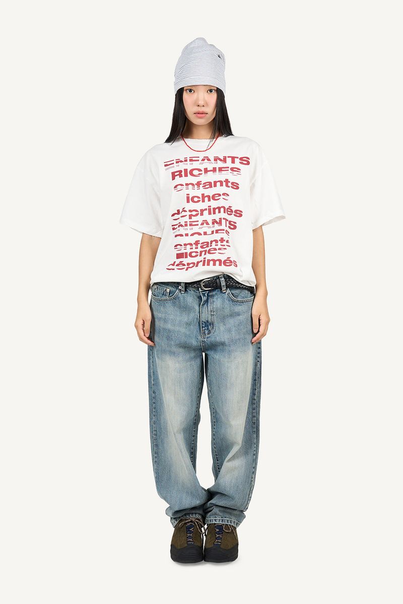 Blue Ocean Straight Denim Pants