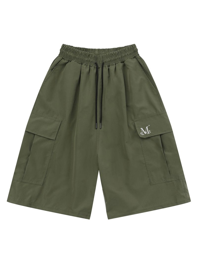 LAUREL POLY BERMUDA HALF PANTS (4color)
