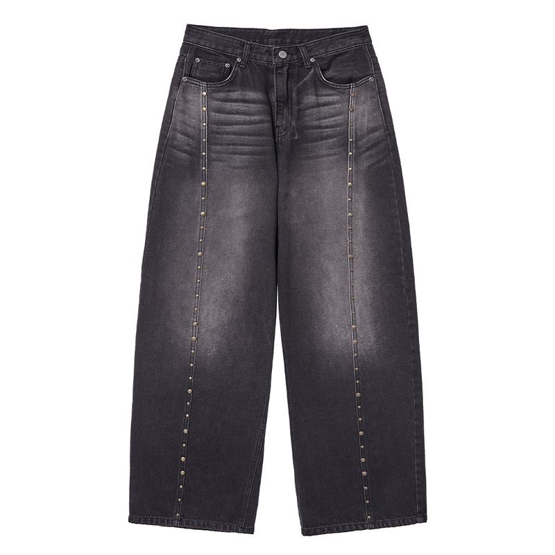 MIDNIGHT MOVE（ミッドナイトムーブ）の「rv line denim pants (black)（Pants）」