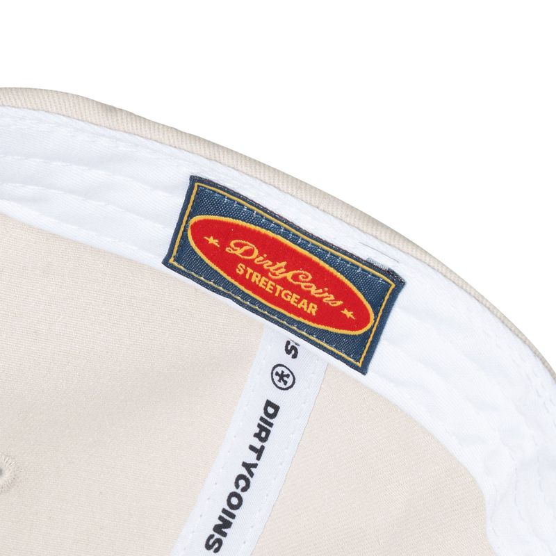 Cap Dico Script Embroidery Cream