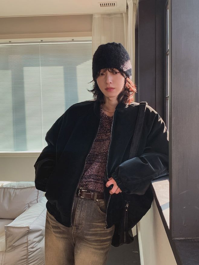 2PLAN（ツープラン）の「Westin Crop Velvet Jacket（Jackets/Outerwear）」