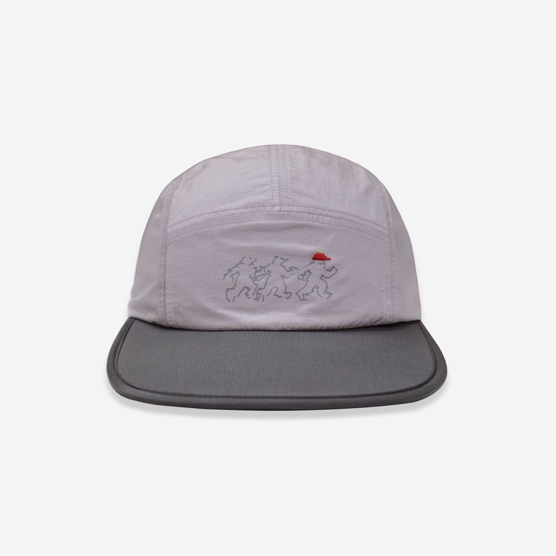 Q's（キューズ）の「ライトウェイトランナーズキャンプキャップ（Light Purple／Grey）（帽子）」