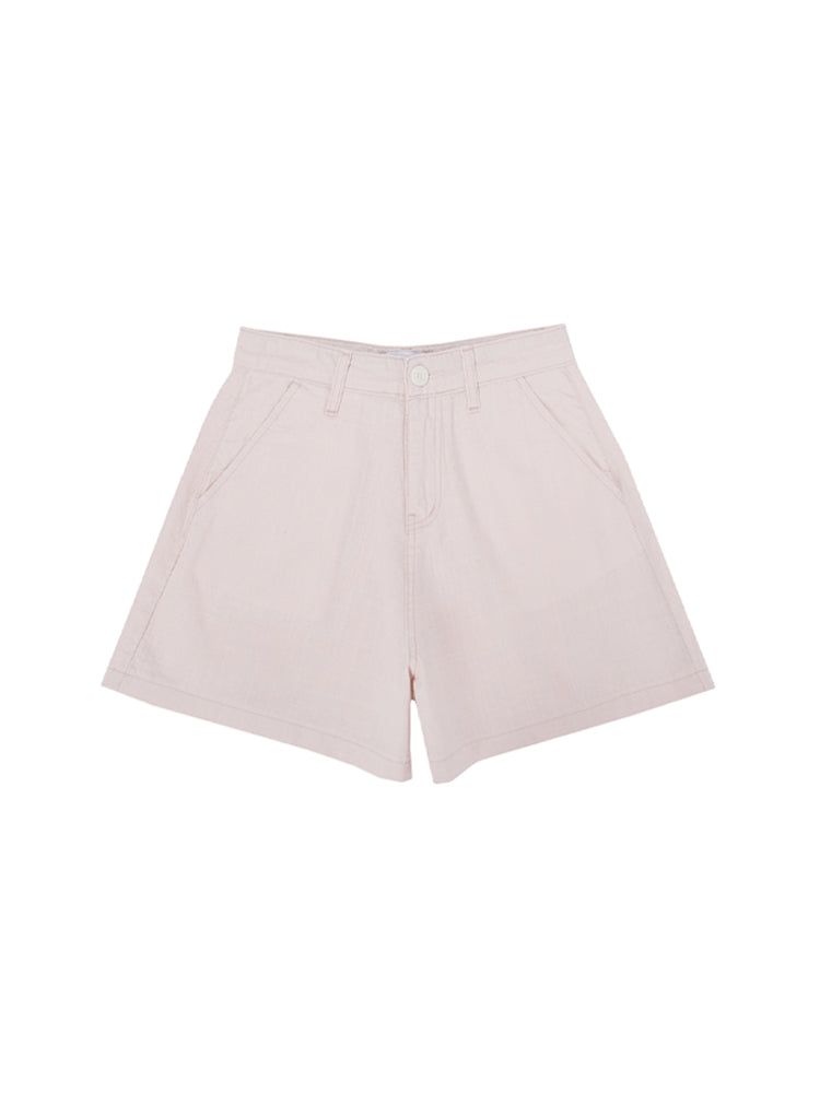 W1013 LINEN SHORT_PINK